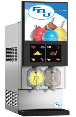 FBD 772 Multi-Flavor Frozen Drink Machine – 32 Combos, High Output